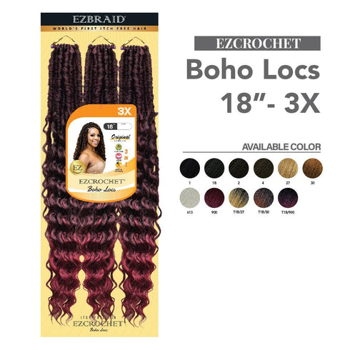 EZCROCHET Boho Locs 18"-3X