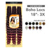EZCROCHET Boho Locs 18"-3X