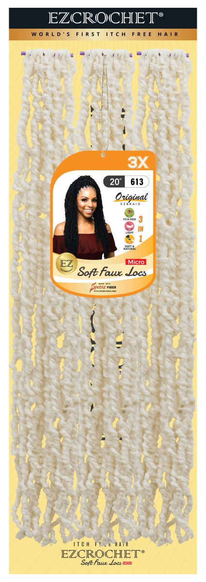EZCROCHET Soft Faux Locs Micro 26"-3X