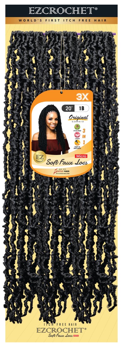 EZCROCHET Soft Faux Locs Micro 26"-3X