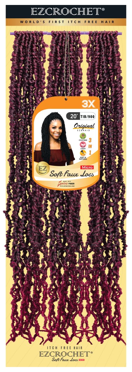 EZCROCHET Soft Faux Locs Micro 26"-3X