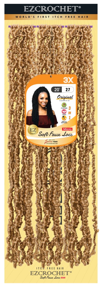 EZCROCHET Soft Faux Locs Micro 26"-3X