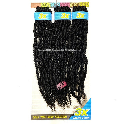 Cherish Bulk l Passion Twist l Locs l Pre Looped l Crochet Hair l 3x Value Pack l 18" Lengths