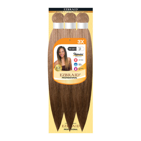 Spetra EZ Braid 16"- 3X Pack Pre-Stretched Braiding Hair Solution