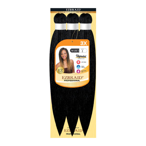 Spetra EZ Braid 16"- 3X Pack Pre-Stretched Braiding Hair Solution
