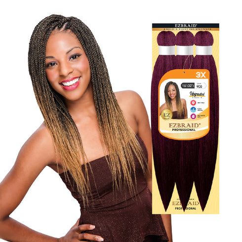 Spetra EZ Braid 16"- 3X Pack Pre-Stretched Braiding Hair Solution