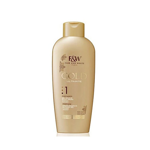 Fair And White Gold Argan Radiance Shower Gel 1000ml