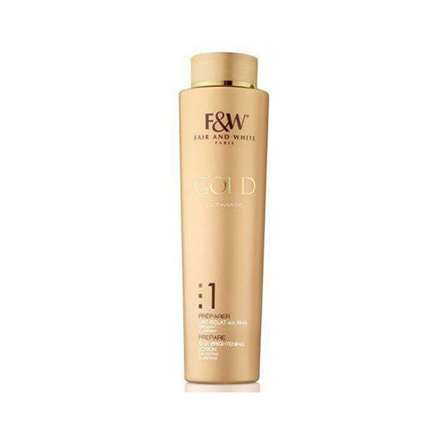 Fair and White Gold Ultimate AHA Brightening Lotion Step-1 350ml