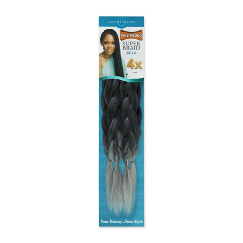 IMPRESSION 4X PRE STRETCHED BRAIDING HAIR EXTENSION