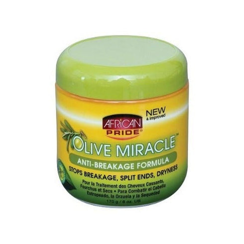African Pride Olive Miracle Anti-Breakage Formula 170g