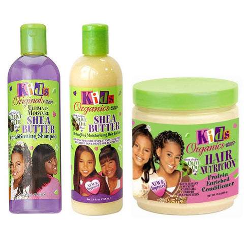 Africa's Best Kids Organics Shea Butter Wash Bundle