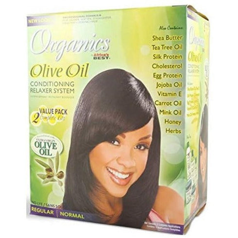 Africa's Best Organics Conditioning Relaxer Normal Twin Pack