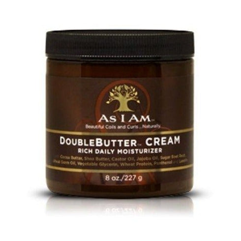 As I Am Double Butter Cream Rich Daily Moisturizer 227g