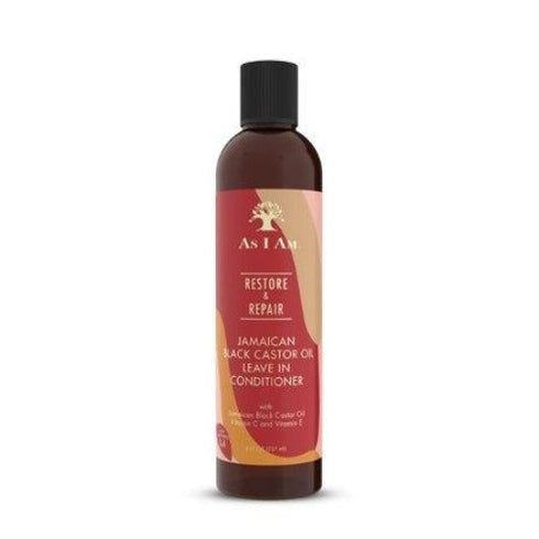 As I Am JBCO Castor Oil Leave In Conditioner 8oz