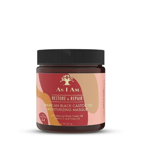 As I am JBCO Jamaican Black Castor Moisturizing Masque 8oz