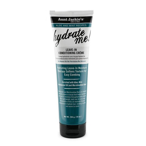 Aunt Jackie's Aloe and Mint Hydrate Me! Leave-in Conditioning Creme, 10oz