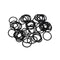 Magic Collection 300Pcs Black + White Rubber Band # 2751BW
