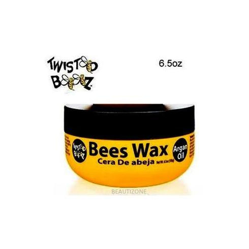 Twisted Beez Hair Locking Wax - Argan Oil- Maximum Hold 6.5oz / 185g