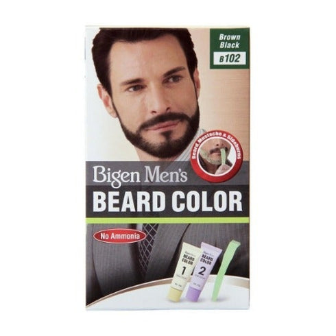 Bigen Mens Speedy Permanent Beard & Moustache Hair Colour Dye