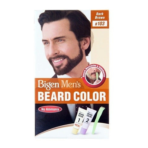 Bigen Mens Speedy Permanent Beard & Moustache Hair Colour Dye
