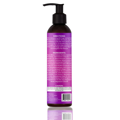 Blaq Luxury Sage & Lychee Repair and Strengthen Conditioner 12oz