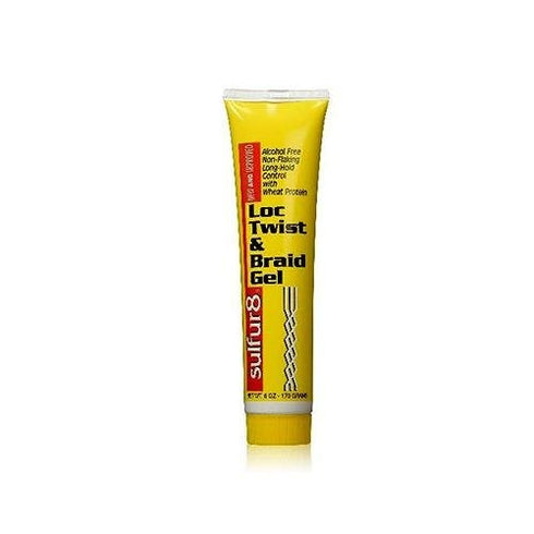 Sulfur 8 Loc Twist & Braid Gel Tube 6oz/ 170g