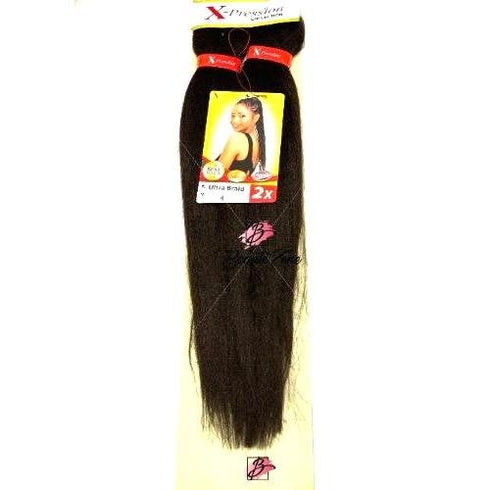 XPRESSION PRE STRETCHED ULTRA BRAID 2x PACK BRAID EXTENSIONS 46" LENGTH