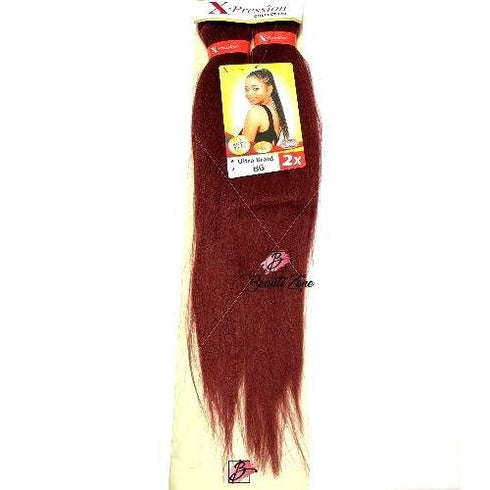 XPRESSION PRE STRETCHED ULTRA BRAID 2x PACK BRAID EXTENSIONS 46" LENGTH
