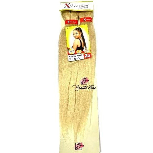 XPRESSION PRE STRETCHED ULTRA BRAID 2x PACK BRAID EXTENSIONS 46" LENGTH