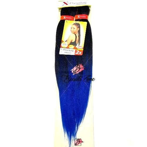 XPRESSION PRE STRETCHED ULTRA BRAID 2x PACK BRAID EXTENSIONS 46" LENGTH
