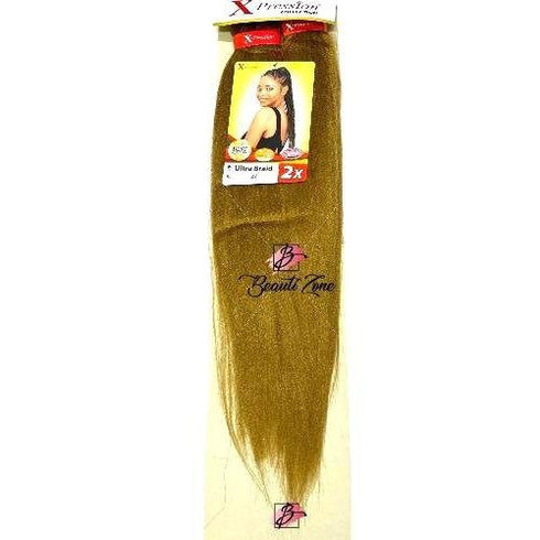 XPRESSION PRE STRETCHED ULTRA BRAID 2x PACK BRAID EXTENSIONS 46" LENGTH