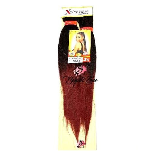 XPRESSION PRE STRETCHED ULTRA BRAID 2x PACK BRAID EXTENSIONS 46" LENGTH