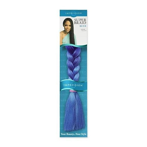 Impression Super Braid Bulk Plaits Braids Hair Extension 86" Long - All Colors
