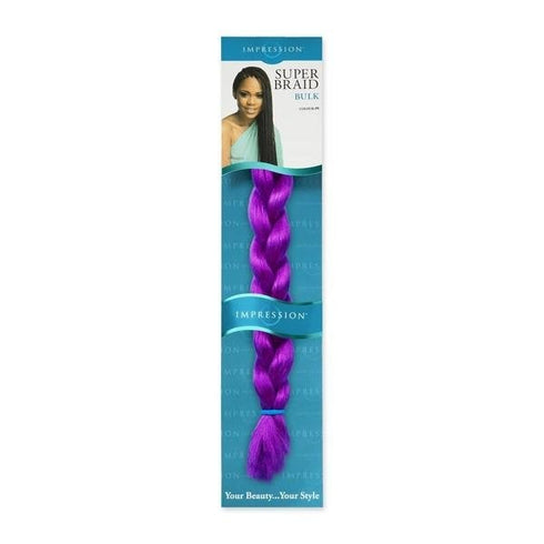 Impression Super Braid Bulk Plaits Braids Hair Extension 86" Long - All Colors