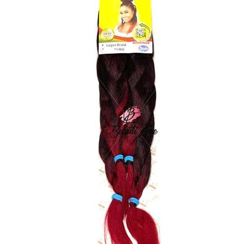 Xpression Lagos Braid Pre Stretched Hair Extensions - 2x42" - 2x46" Lengths