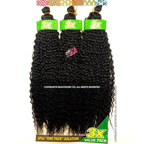 Cherish I Brazilian Bulk l Pre Looped l Crochet Hair l 3 Value Pack 16" - 20" Lengths