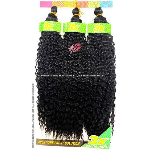 Cherish I Brazilian Bulk l Pre Looped l Crochet Hair l 3 Value Pack 16" - 20" Lengths