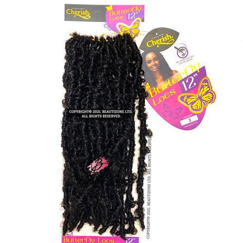 Cherish Bulk I Butterfly Locs l Pre Looped l Crochet Hair l Faux Locs 12" - 18" Lengths