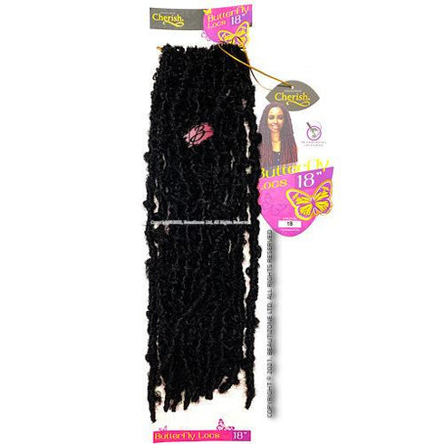 Cherish Bulk I Butterfly Locs l Pre Looped l Crochet Hair l Faux Locs 12" - 18" Lengths