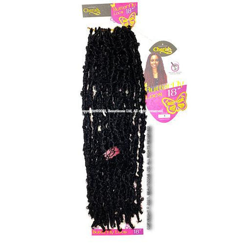 Cherish Bulk I Butterfly Locs l Pre Looped l Crochet Hair l Faux Locs 12" - 18" Lengths