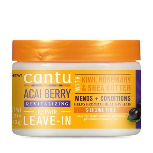 Cantu Acai Berry Leave-in Repair Cream, 12 oz