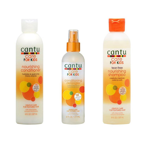 Cantu Care for Kids Nourishing Wash Bundle