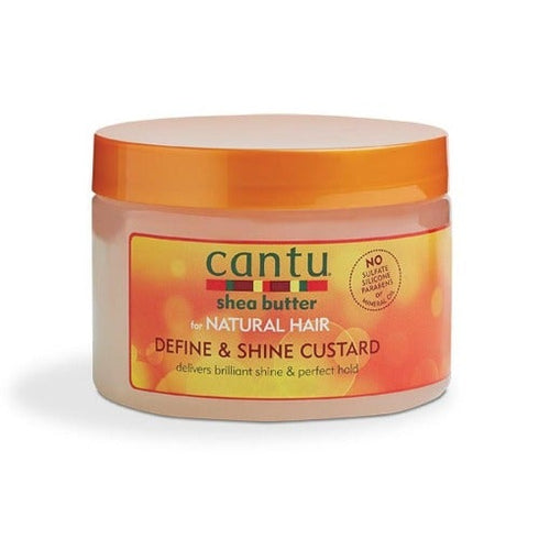Cantu Shea Butter Natural Hair Define & Shine Custard 340g