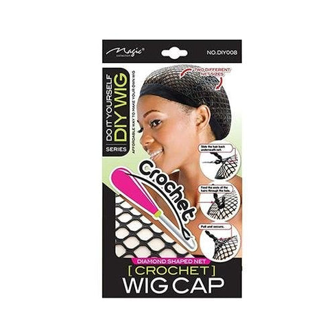 Magic Collection DIY Wig Crochet Wig Cap # DIY008