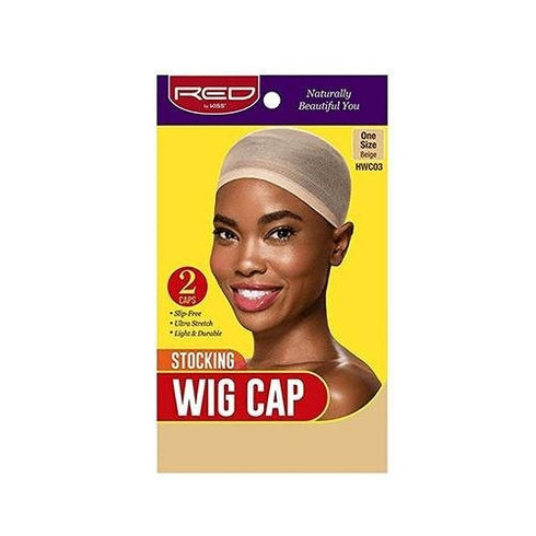 Red By Kiss Stocking Wig Cap 2PC - Beige # HWC03