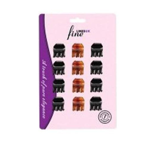 Fine Lines 12Pcs Mini Claw Clips # 6201