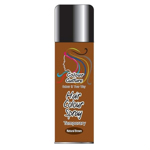 Colour Culture: Colour Hair Spray -Natural Brown
