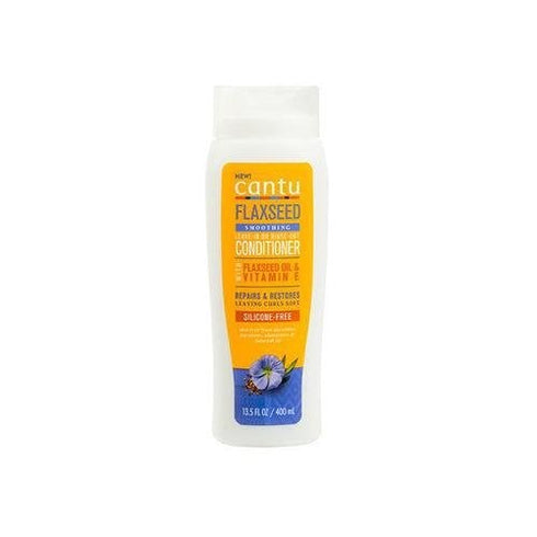 Cantu Flaxseed Smoothing Leave-In or Rinse Out Conditioner 400ml