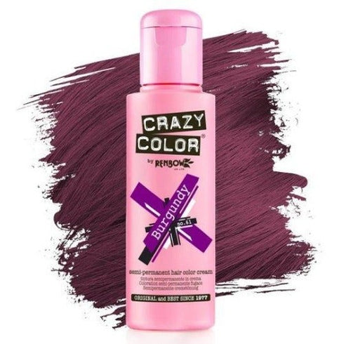 Crazy Color Hair Dye Semi Permanent Hair Color Cream