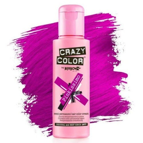 Crazy Color Hair Dye Semi Permanent Hair Color Cream